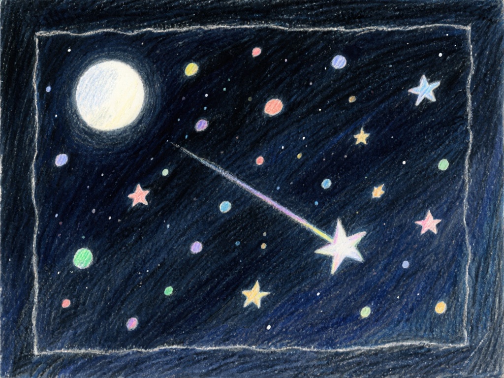 结合星空与体育元素的手抄报简笔画教程 (如何绘制结合星空与体育元素的手抄报简笔画教程) 星空的绘制并不复杂,关键在于营造氛围。用铅笔轻轻勾