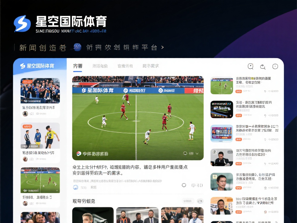 星空国际体育为你呈现最新体育资讯与动态 (星空国际体育:为您呈现最新体育资讯与独家动态报道) 星空国际体育不仅仅是新闻的搬运工,更是一个内容创作