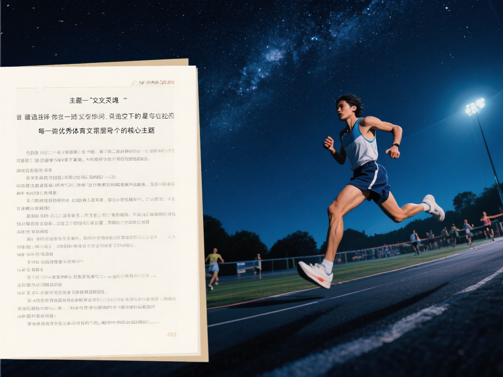 每一篇优秀的体育作文都需要一个清晰的核心主题。无论